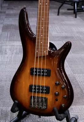 Store Special Product - Ibanez - SR370EF Standard Series Fretless Bass - Brown Burs